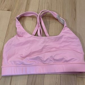 Lululemon pink bra top size 4 dot